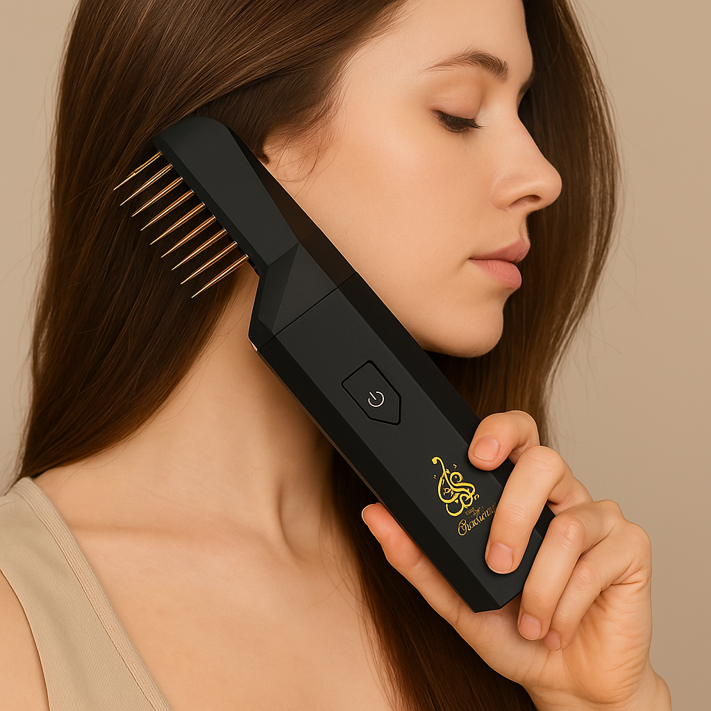 Difusor Eléctrico 2-en-1 y Peine – Aromaterapia y Cuidado Personal en un Solo Dispositivo