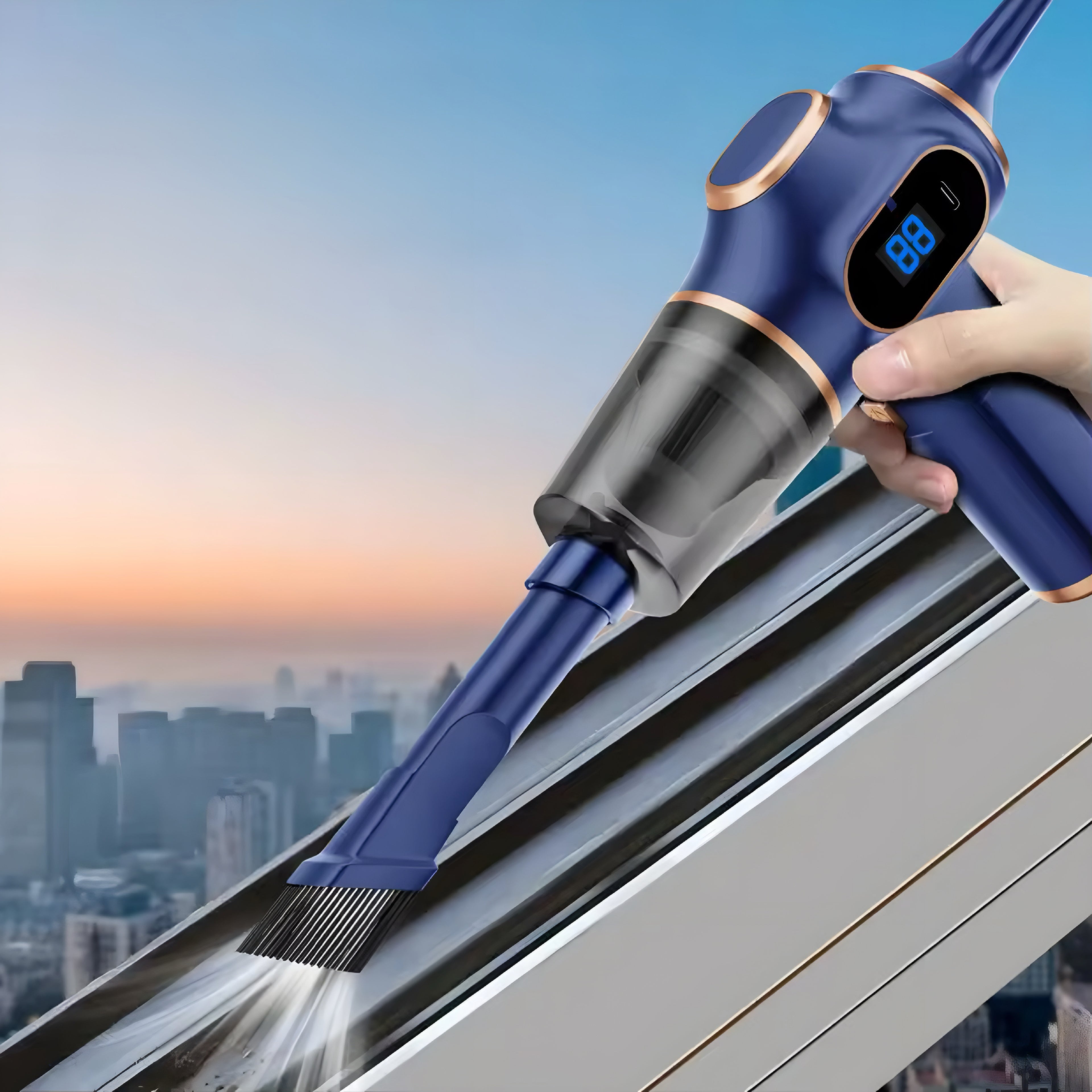 Aspiradora Inalámbrica ABS para Coche y Hogar