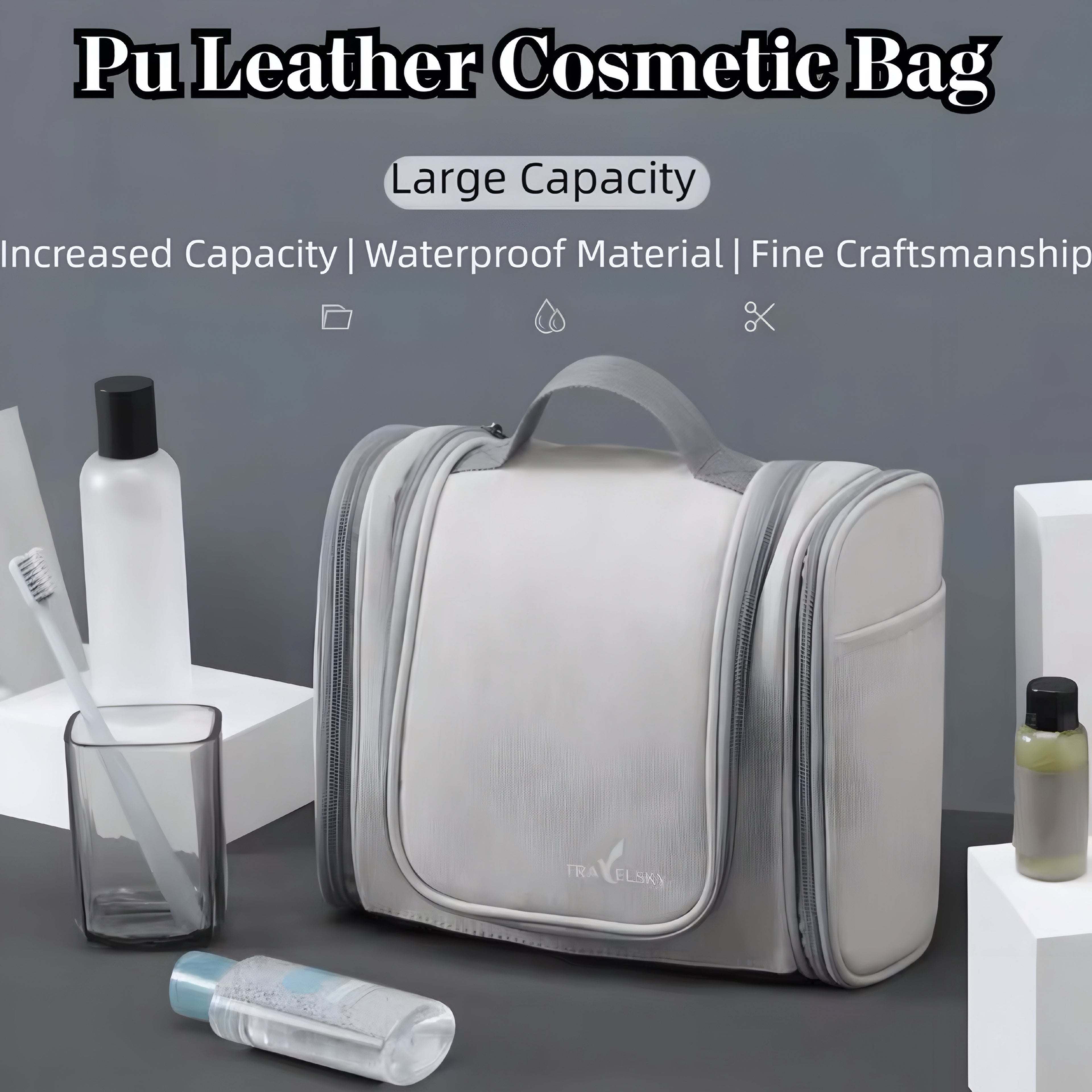 Neceser de Maquillaje Impermeable para Mujer