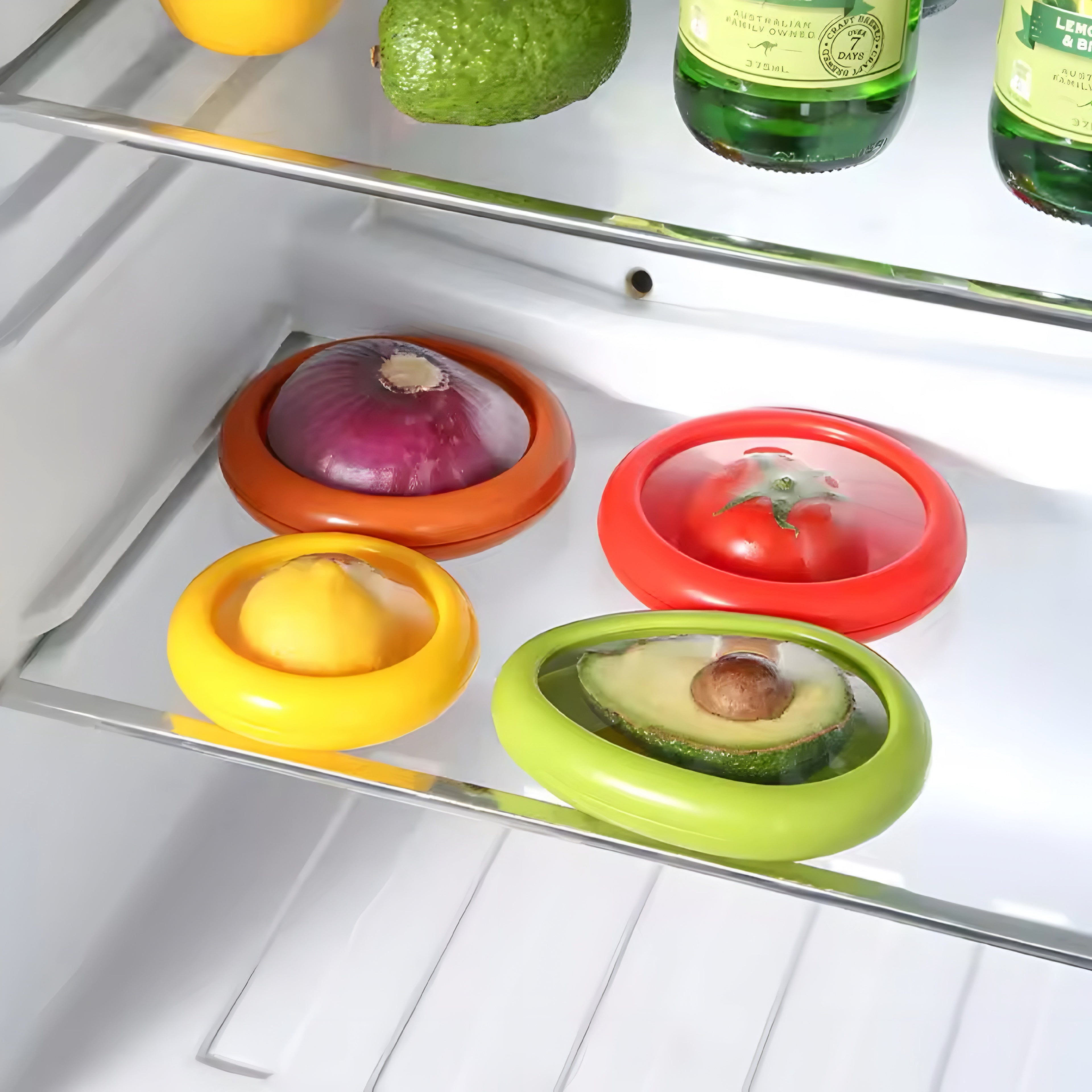 Contenedor Elástico Reutilizable para Frutas y Verduras