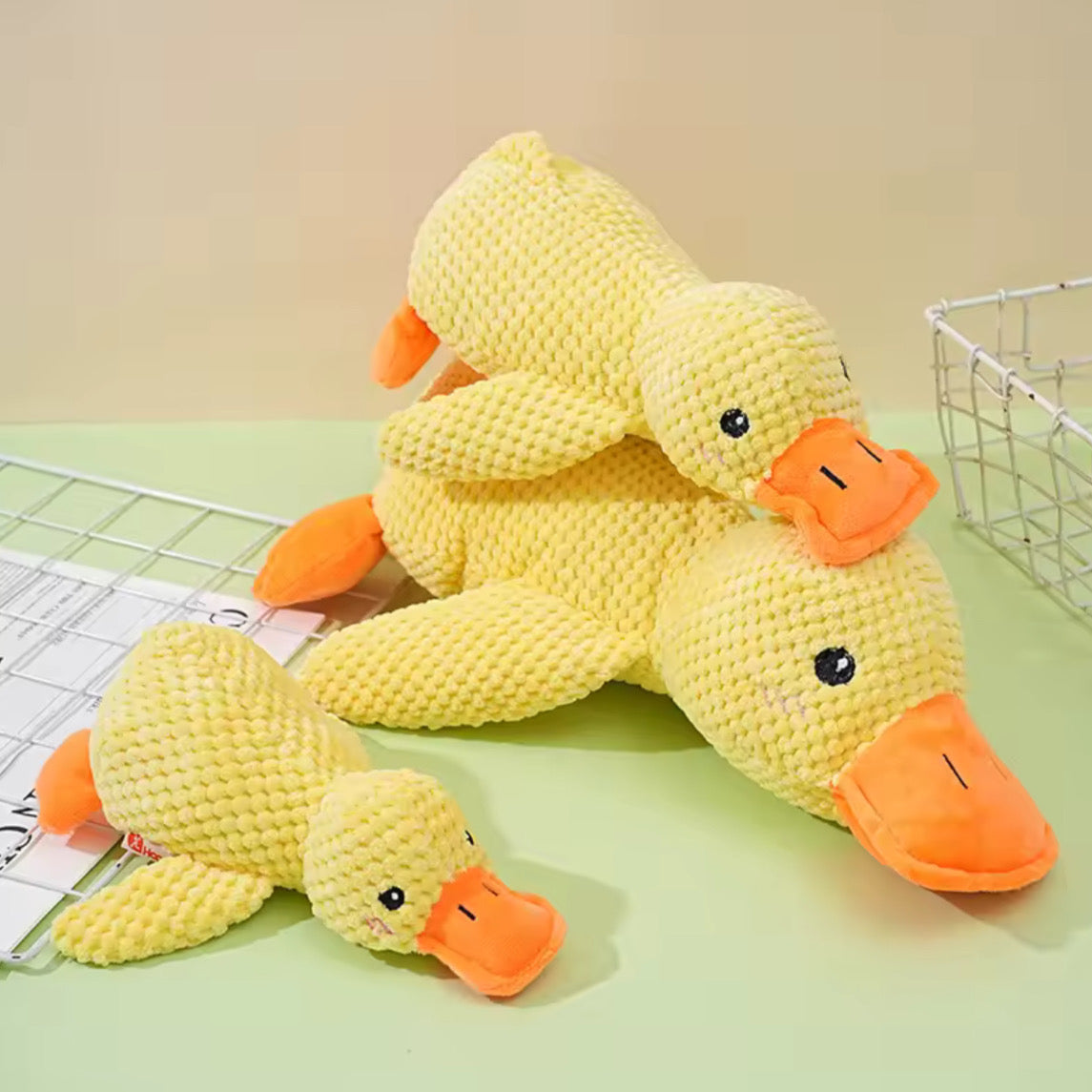 uguete de Pato de Peluche para Perros