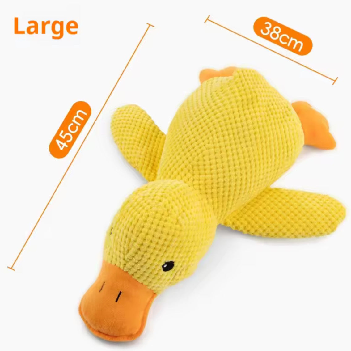 uguete de Pato de Peluche para Perros
