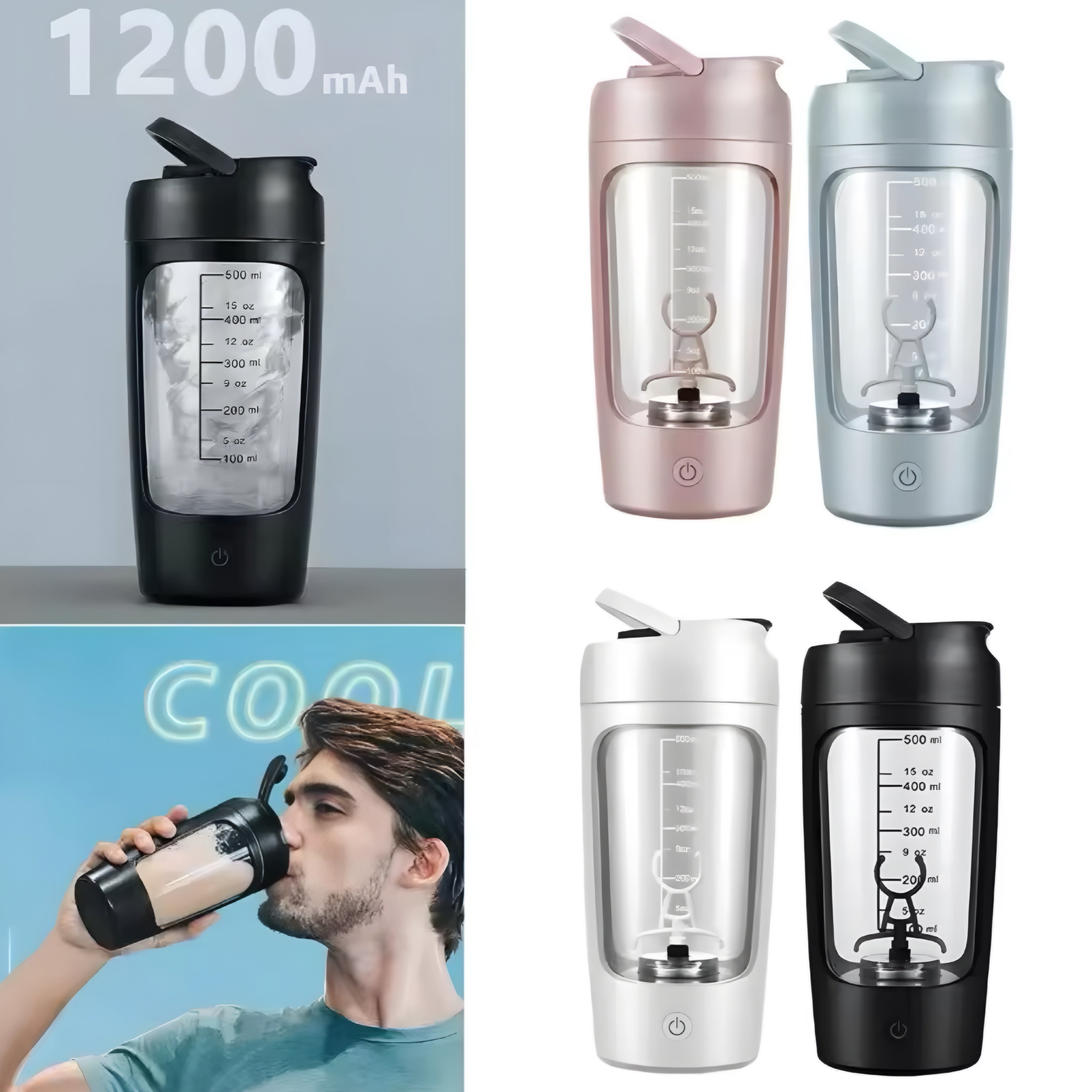 Shaker Automático – Batidos Perfectos, Sin Grumos