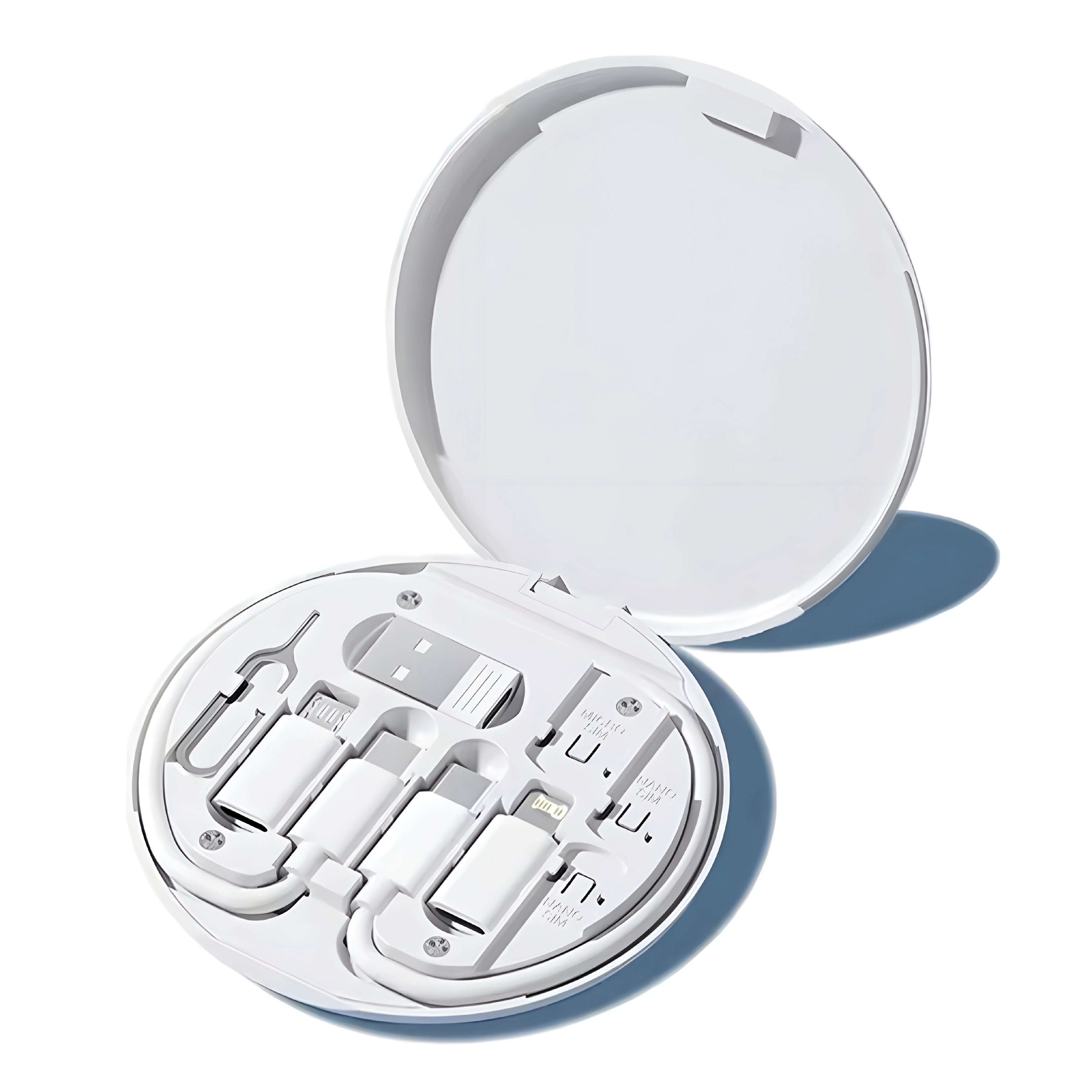 Set Multifuncional de Cables de Carga – Todo en Uno, Sin Enredos