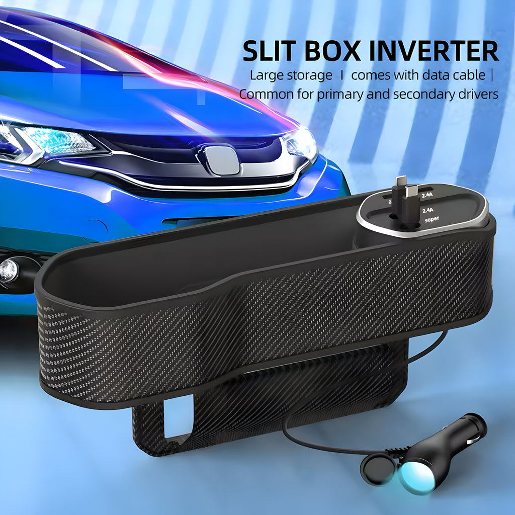 Organizador de Espacio para Asiento de Coche – Funcional y Elegante