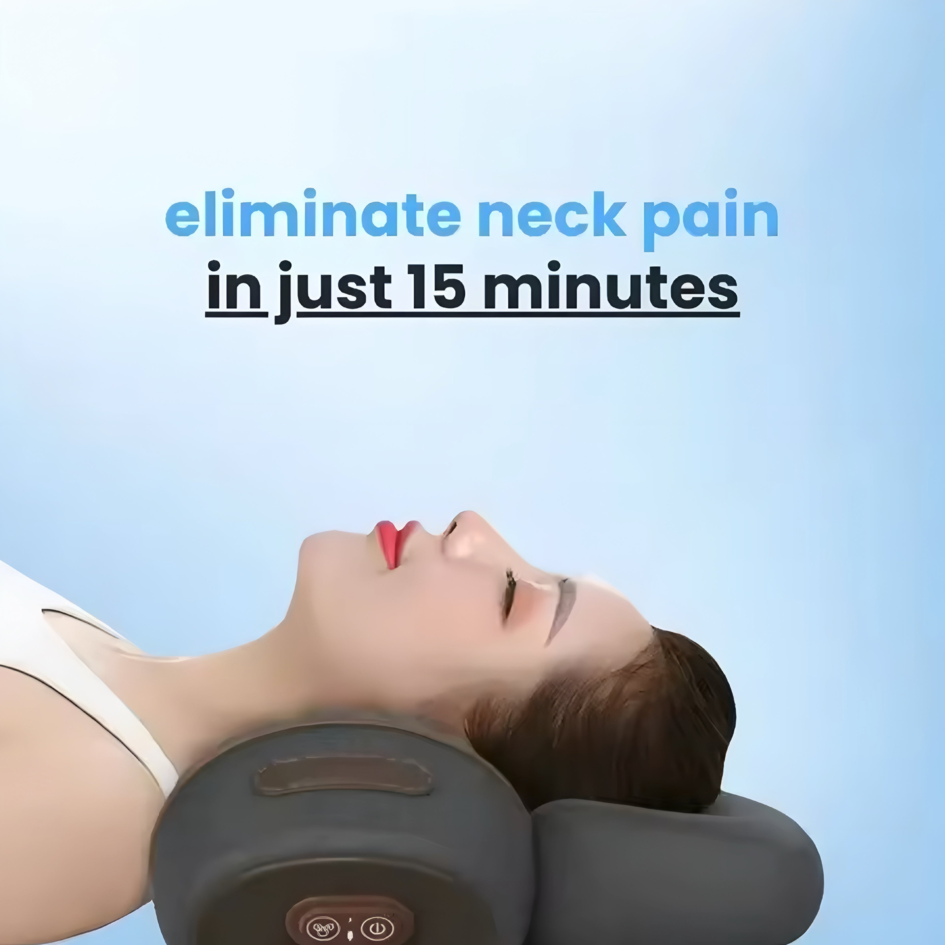 Soothe™ Almohada Masajeadora de Cuello 3-en-1